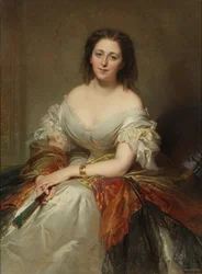 Retrato de Maria Condessa Walewska 1786-1817, 1859