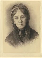 Retrato da mãe do artista
