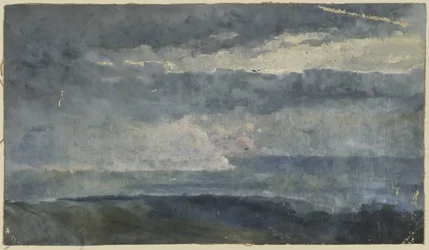 Estudo a óleo (nuvens)