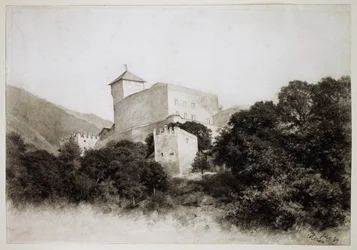 Castelo de Churburg perto de Sluderno