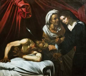 Judith beheads Holophernes