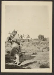[Mrs Fleckenstein in Landscape]