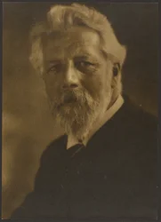 [Retrato de um homem com barbicha].