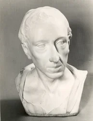 Busto de Alexander Pope (mármore)