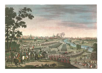 Entrada dos franceses em Moscou, 14 de setembro de 1812, c1850