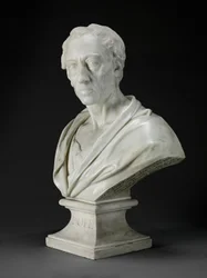 Alexander Pope (1688-1744) 1741 (mármore)