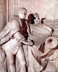 Monumento a George Frederic Handel, Abadia de Westminster