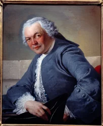 Retrato do Sr. Tolozan. Pintura de Louis Gabriel Blanchet (1701-1772)
