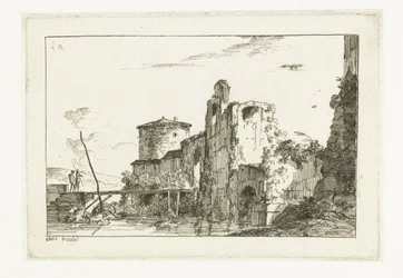 Forte e uma ponte sobre o rio