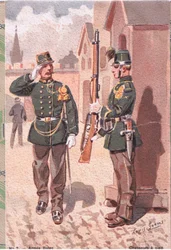 Chasseurs A Pied, Cartão Postal