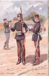 Escola Militar, Cartão Postal, 1920