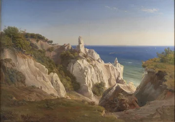 Dinamarquês:  Møens Klint, As Falésias da Ilha de Møn