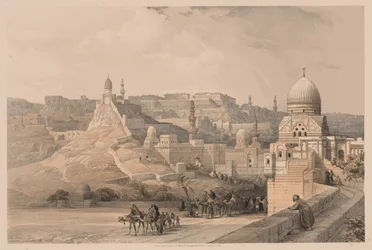 Egito e Núbia: Volume III - Nº 34, Cidadela do Cairo, residência de Mehemet Ali, 1838.