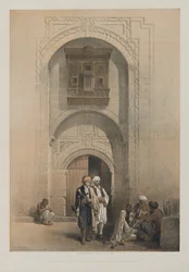 Egito e Núbia, Volume III: Mansão Moderna, mostrando a arquitetura arabesco do Cairo