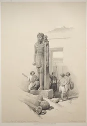 Egito e Núbia: Volume II - No. 7, Colossos em Wady Saboua