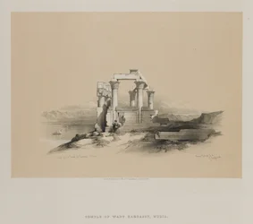 Egito e Núbia, Volume II: Ruínas do Templo de Kardeseh, Núbia