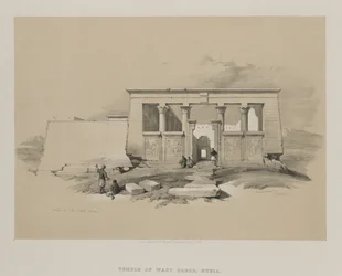 Egito e Núbia, Volume II: Templo em Wady Dabod, Núbia