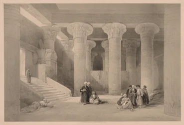 Egito e Núbia: Volume I - Nº 24, Templo de Esneh, 1838.