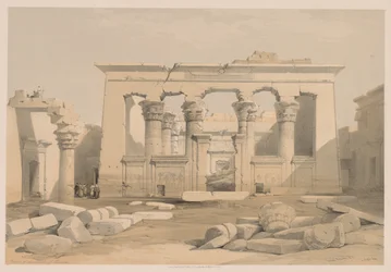 Egito e Núbia: Volume I - Nº 28, Pórtico do Templo de Kalabshi
