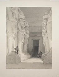Egito e Núbia: Volume I - No. 9, Templo Escavado de Gyrshe, Núbia
