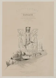 Egito e Núbia, Volume I: Frontispício, 1846.