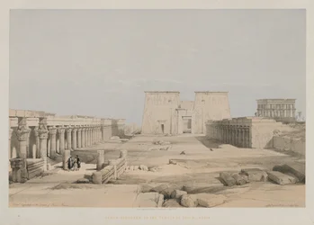 Egito e Núbia, Volume I: Grande Abordagem ao Templo de Philae, Núbia