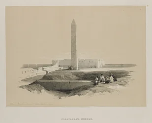 Egito e Núbia, Volume I: Obelisco em Alexandria, comumente chamado de Agulha de Cleópatra