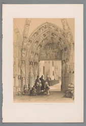 Portal da Igreja de Nossa Senhora em Nuremberg Portail de l