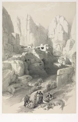 Terra Santa, Síria, Iduméia, Arábia, Egito e Núbia: Petra