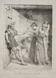 A noiva do rei de Garbe, 1800.
