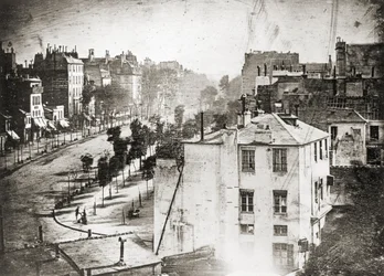 Boulevard du Temple por Daguerre