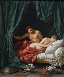 Marte e Vénus, alegoria da paz, 1770