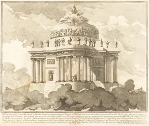 O Templo de Minerva, para o Festival "Chinea"