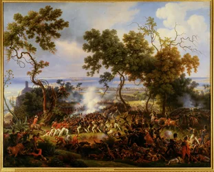 Batalha de Chiclarra, perto de Cádis, em 5 de maio de 1811 (pintura sobre tela)