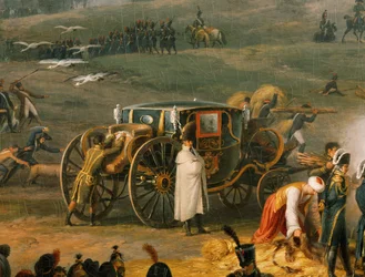 Acampamento de Napoleão na véspera da batalha de Austerlitz (ofegante)