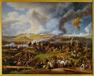 A batalha de Moskova, 7 de setembro de 1812 (pintura sobre tela)