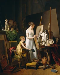 Estúdio de um pintor