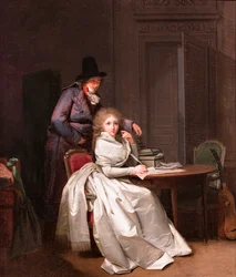 Uma mulher a escrever ao seu amante (ou A carta), ca. 1789-1793