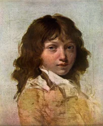 Cabeça de um menino, início do século XIX.