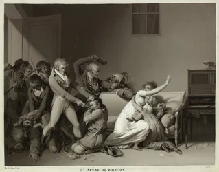 Segunda cena de assaltantes: Os assaltantes presos, 1810