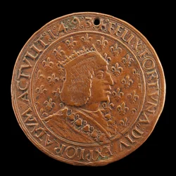 Carlos VIII, 1470-1498, Rei da França 1483 [anverso], 14931494