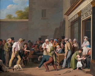 Louis-Léopold Boilly - O jogo do barril