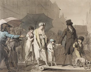 Louis-Léopold Boilly - Portagem urbana