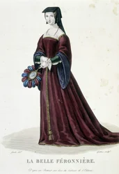 La Belle Féronnière na "Galerie francaise des femmes célèbres