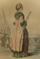 Empregada russa, empregada russa, c1765-1790, 1913