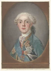 Portret van Louis Stanislas Xavier de France
Louis-Stanislas-Xavier de France, Conde de Provença (título sobre o objecto)