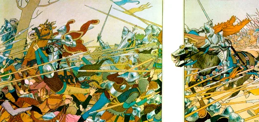 Ilustração do livro A Vida de Joana D&39;Arc, 1896
