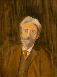 Autorretrato de Louis Michel Eilshemius, 1915.