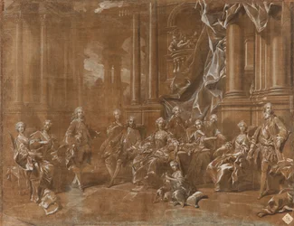 A família de Philip V.