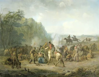 Bivouac cossaco, 1813